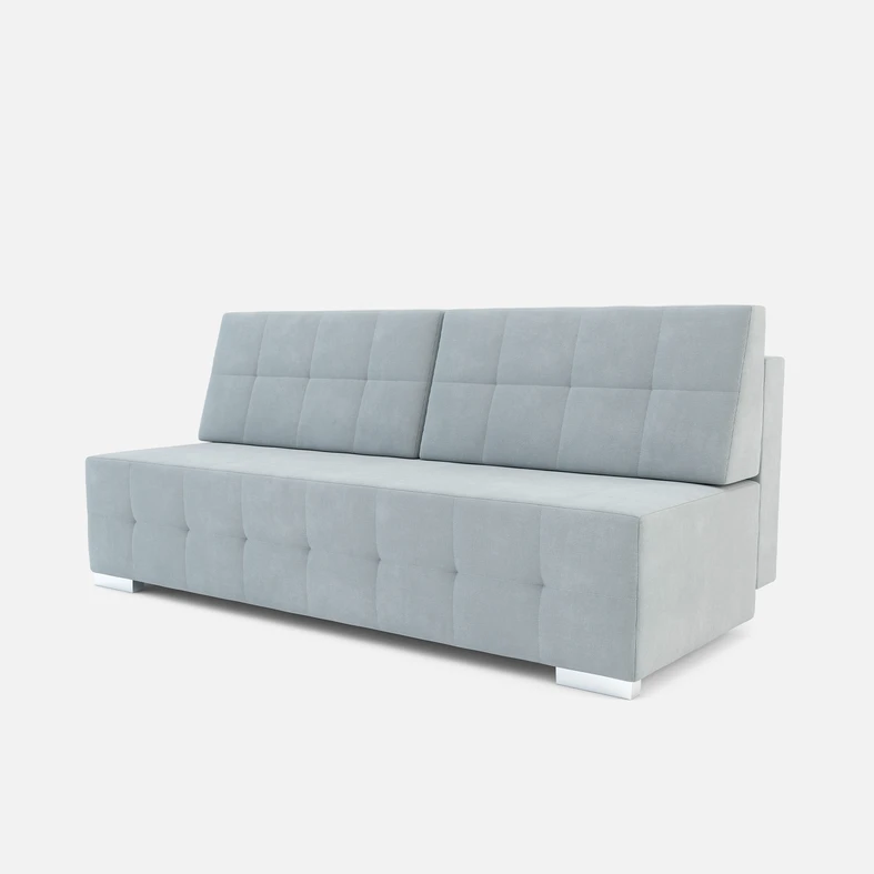 jasnoszara trzyosobowa sofa