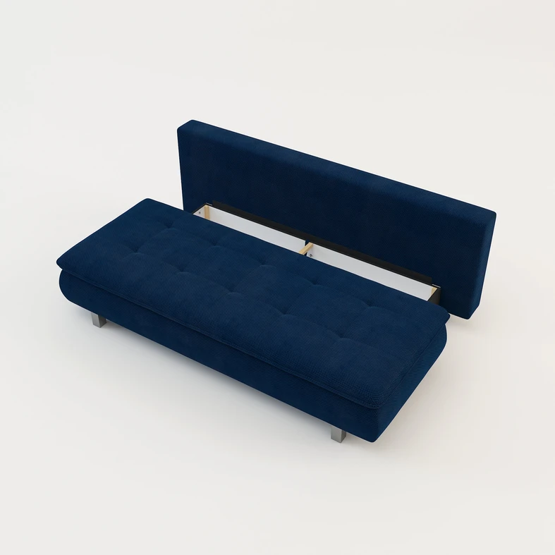 Sofa welurowa granatowa VERDE