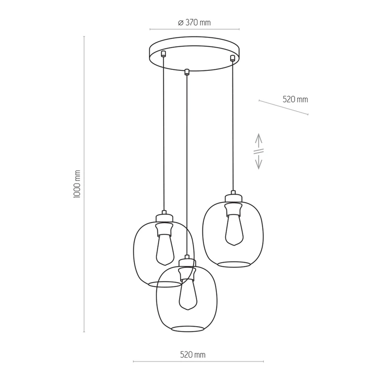 Lampa wisząca ELIO 3184