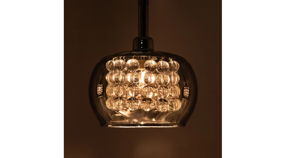 Lampa wiszaca glamour listwa CRYSTAL