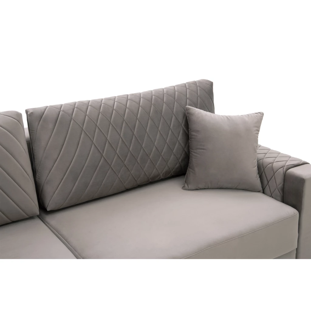 Sofa rozkładana taupe DIANA