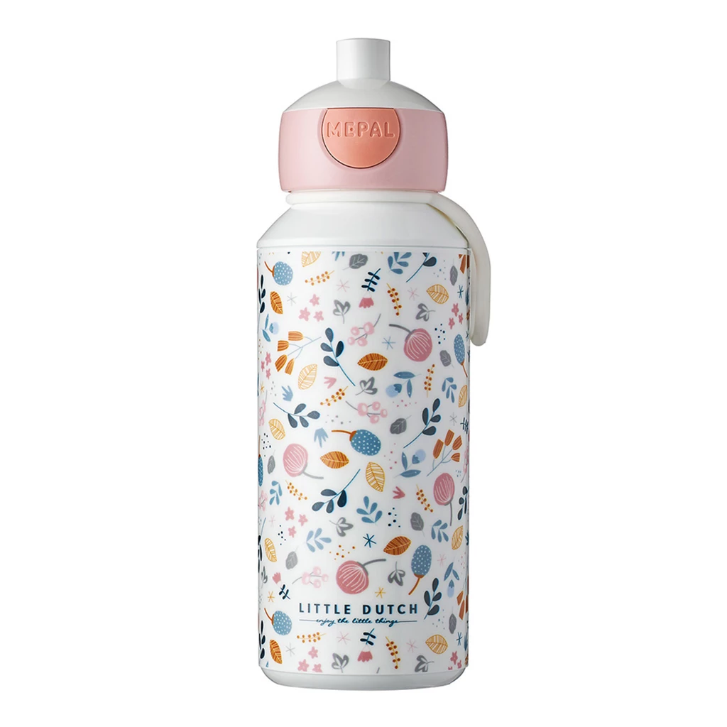 Bidon dla dzieci pop-up Campus SPRING FLOWERS 400 ml