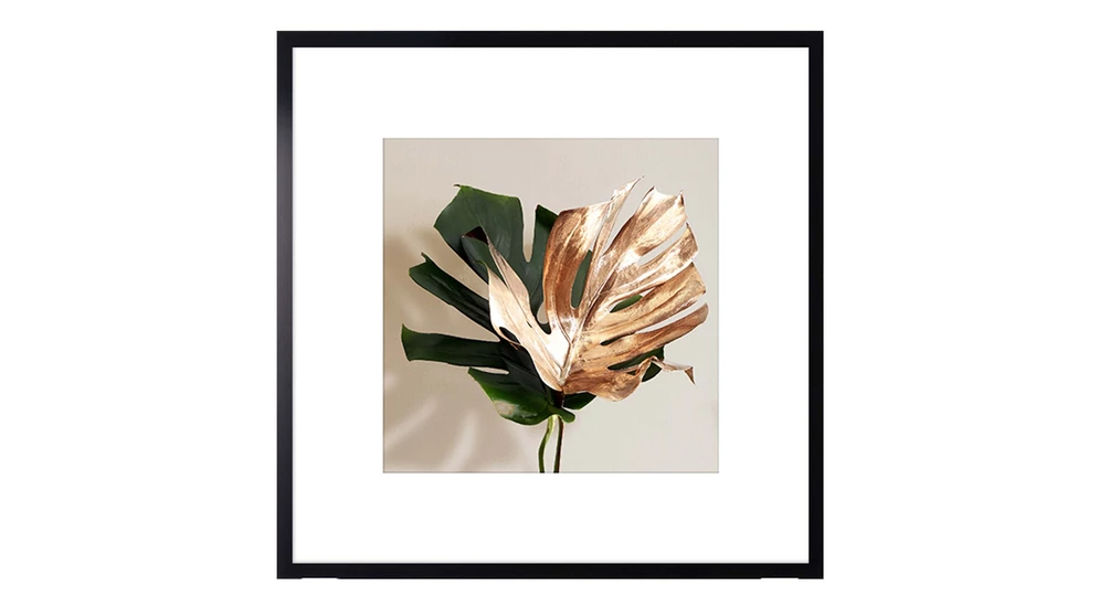 Obraz GOLD MONSTERA II 40x40 cm