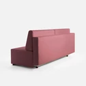 Sofa rozkładana ciemnoróżowa LILI