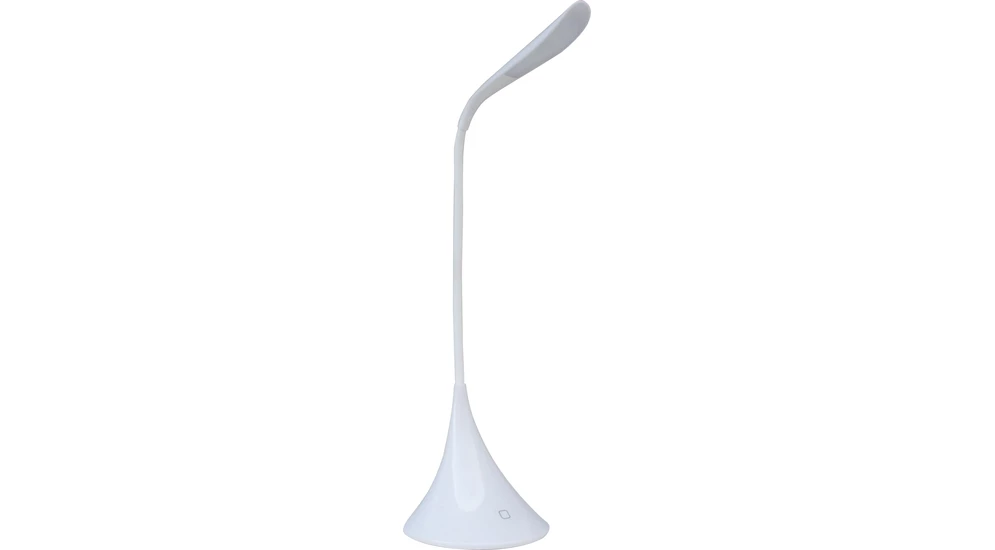 Lampa biurowa LED PDL04W USB biała