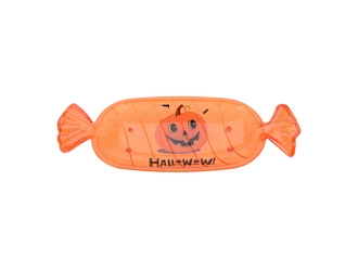 Taca dekoracyjna na Halloween CUKIEREK 13x36 cm MIX