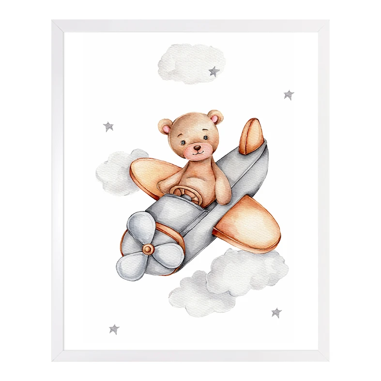 Obraz do pokoju dziecięcego miś TEDDY BEAR II 43x53 cm