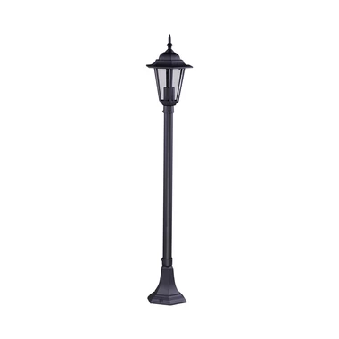 Lampa zewnętrzna outdoor niska czarna STANDARD