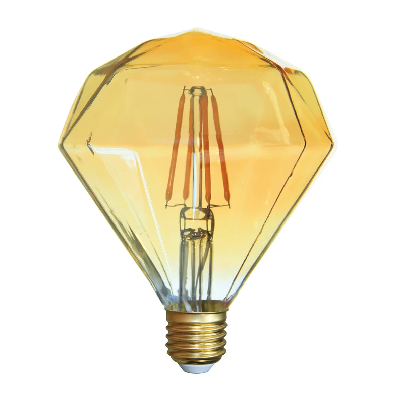 Żarówka ozdobna LED E27 4W barwa ciepła ORO-E27-DA108-FL-CRYSTAL-4W-WW