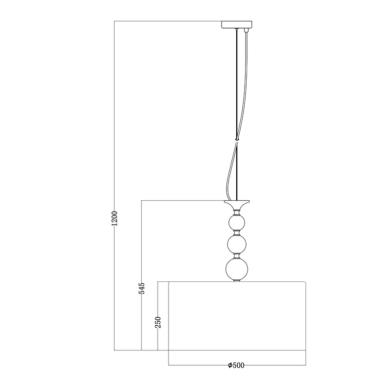 Lampa wisząca REA II