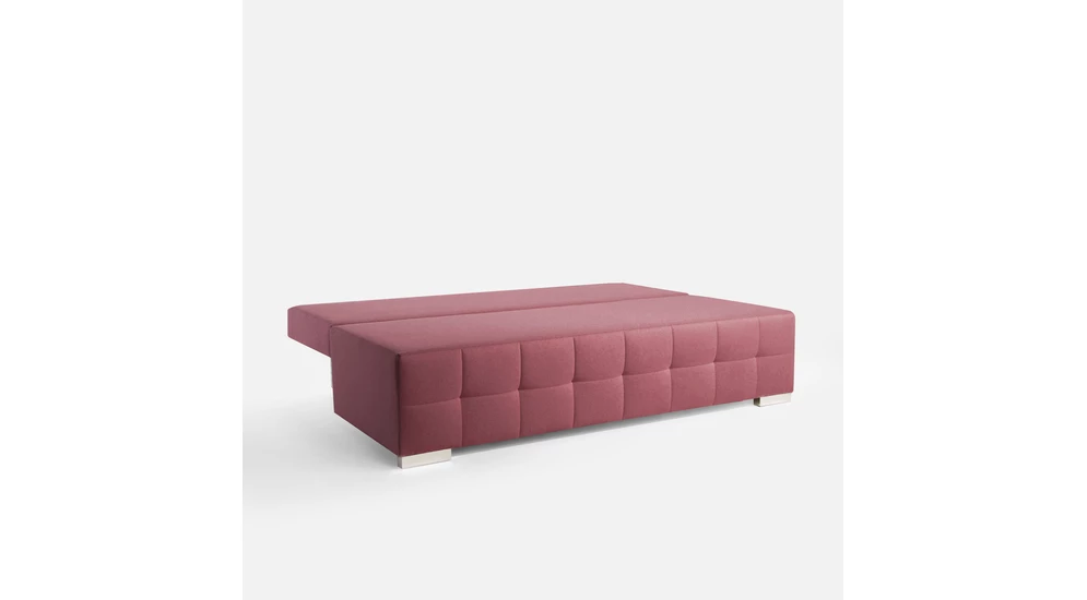 Sofa rozkładana ciemnoróżowa LILI