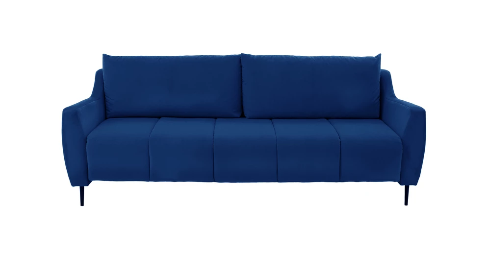 Sofa rozkładana granatowa 3-osobowa ETNA