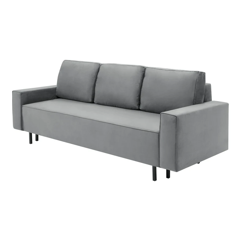 Sofa rozkładana szara KAMALA