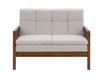 Sofa 121 cm z plecionką wiedeńską IPAMENA