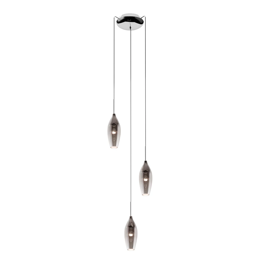 Lampa wisząca CHAMPAGNE SMOKY 3