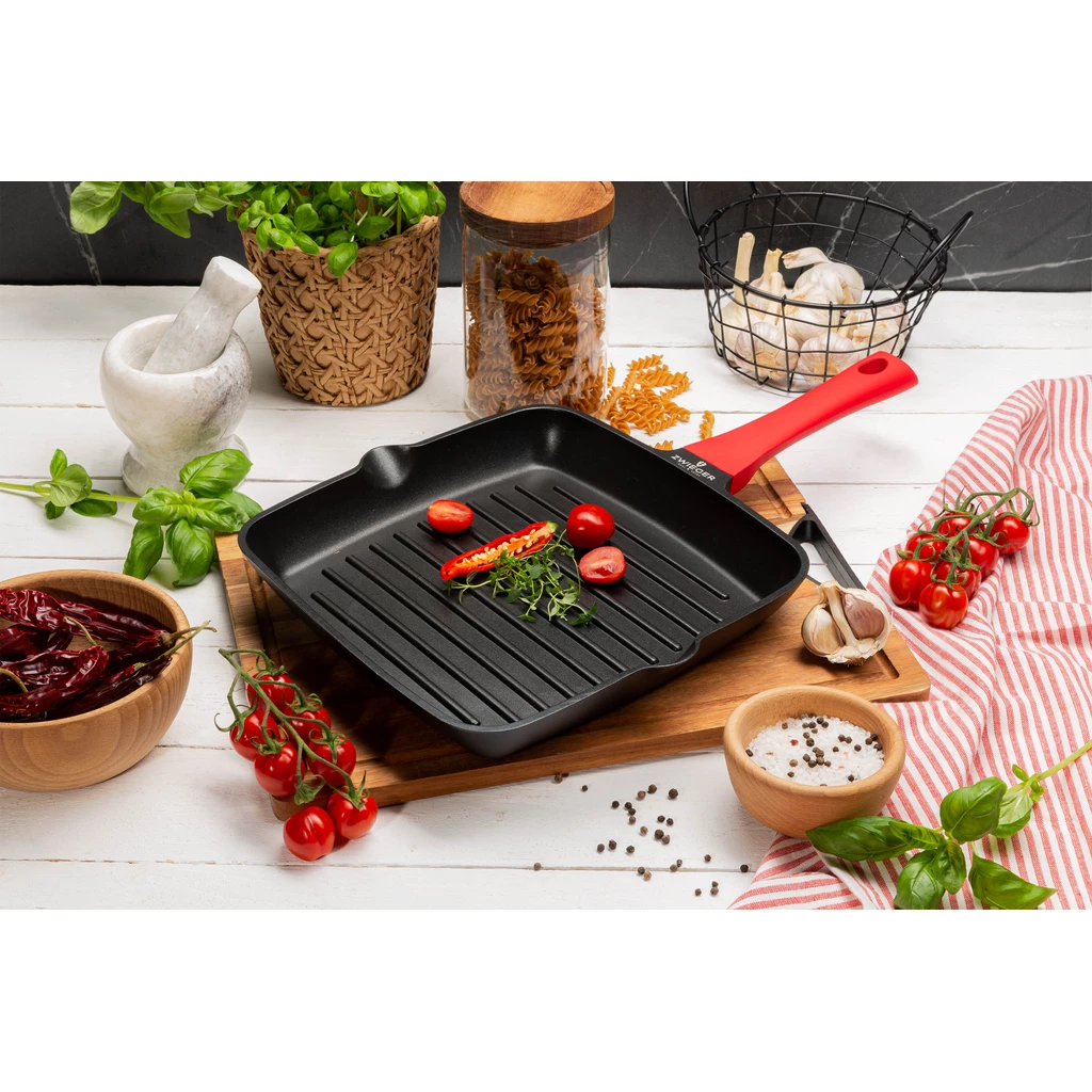 Patelnia grillowa ZWIEGER OBSIDIAN 28 cm