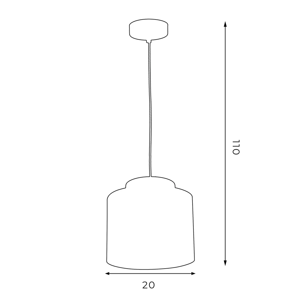 Lampa wiszaca czarno-złota HAVARD I