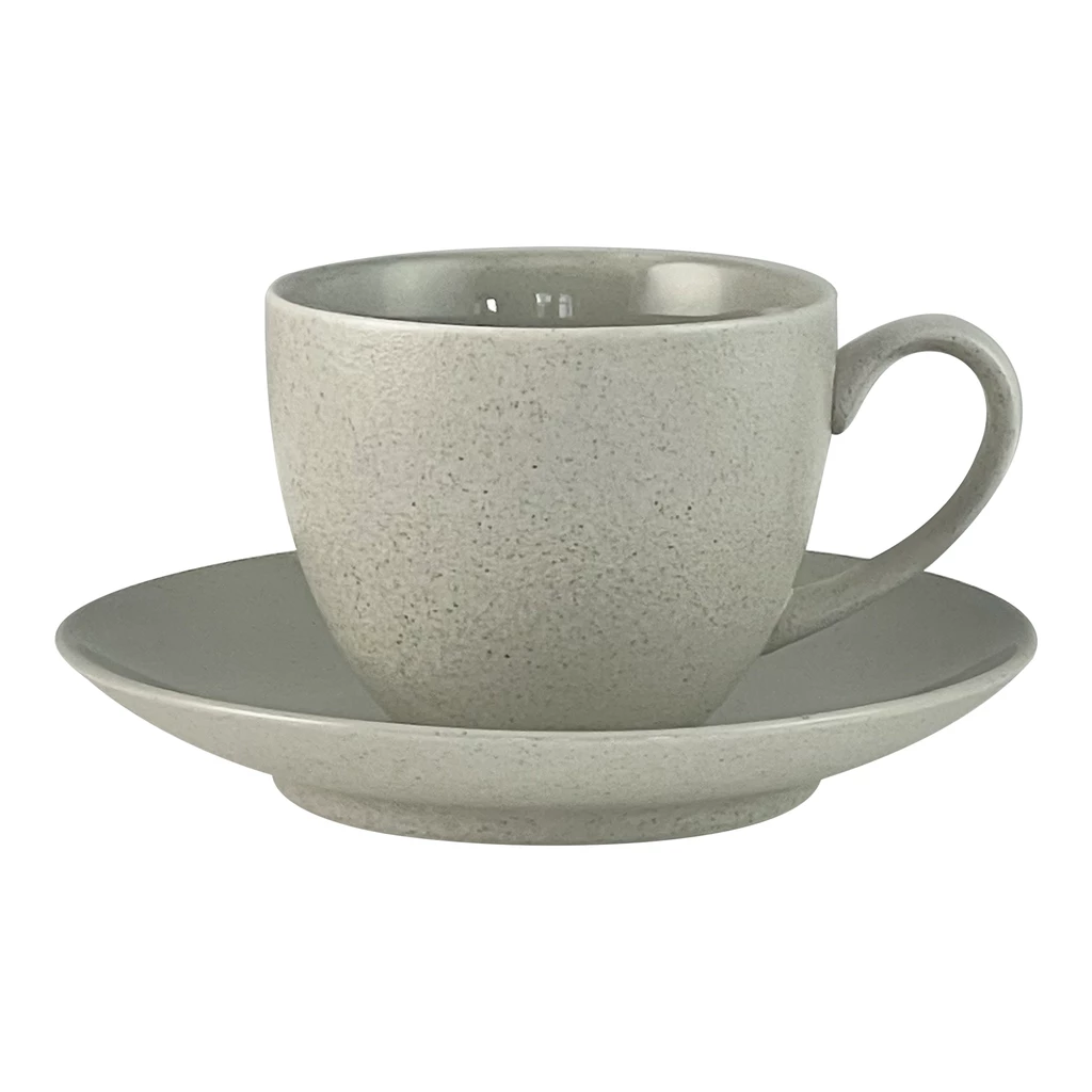 Filiżanka ze spodkiem GRANITE porcelana Bogucice 300 ml