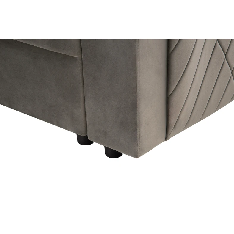 Sofa rozkładana taupe DIANA