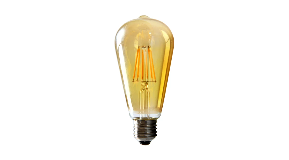 Żarówka ozdobna retro LED E27 4W barwa ciepła ORO-E27-ST64-FL-AMBER-4W