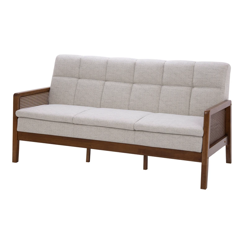 Sofa 177 cm z plecionką wiedeńską IPAMENA