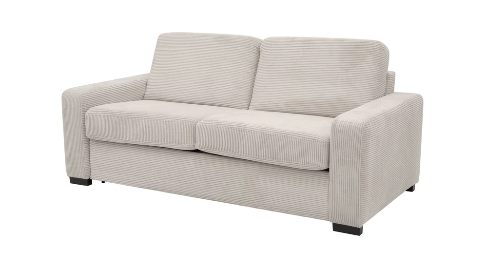 Sofa sztruksowa z materacem OMBRE