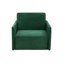 Sofa amerykanka zielona 93 cm MIKE