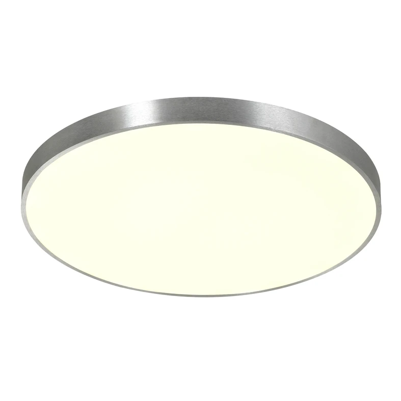 Plafon LED okrągły srebrny SIERRA 60 cm